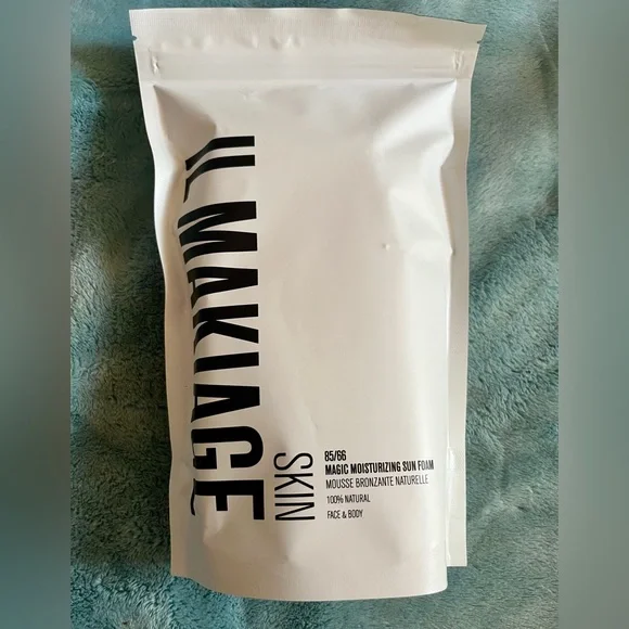 IL MAKIAGE 85/66 MAGIC MOISTURIZING SUN FOAM MOUSSE BRONZER & APPLICATOR MITT - Picture 2 of 3